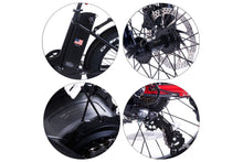 Load image into Gallery viewer, Skyten 48V500W12AH EBike 20" Folding Fat Tire Electric Bicycle