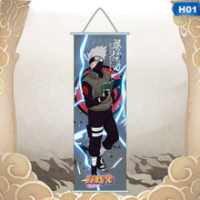 Load image into Gallery viewer, Naruto Scroll Painting Kakashi Itachi Uchiha Decor Wall Pictures 70*30cm