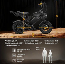 Load image into Gallery viewer, DK402 Electric Bike
