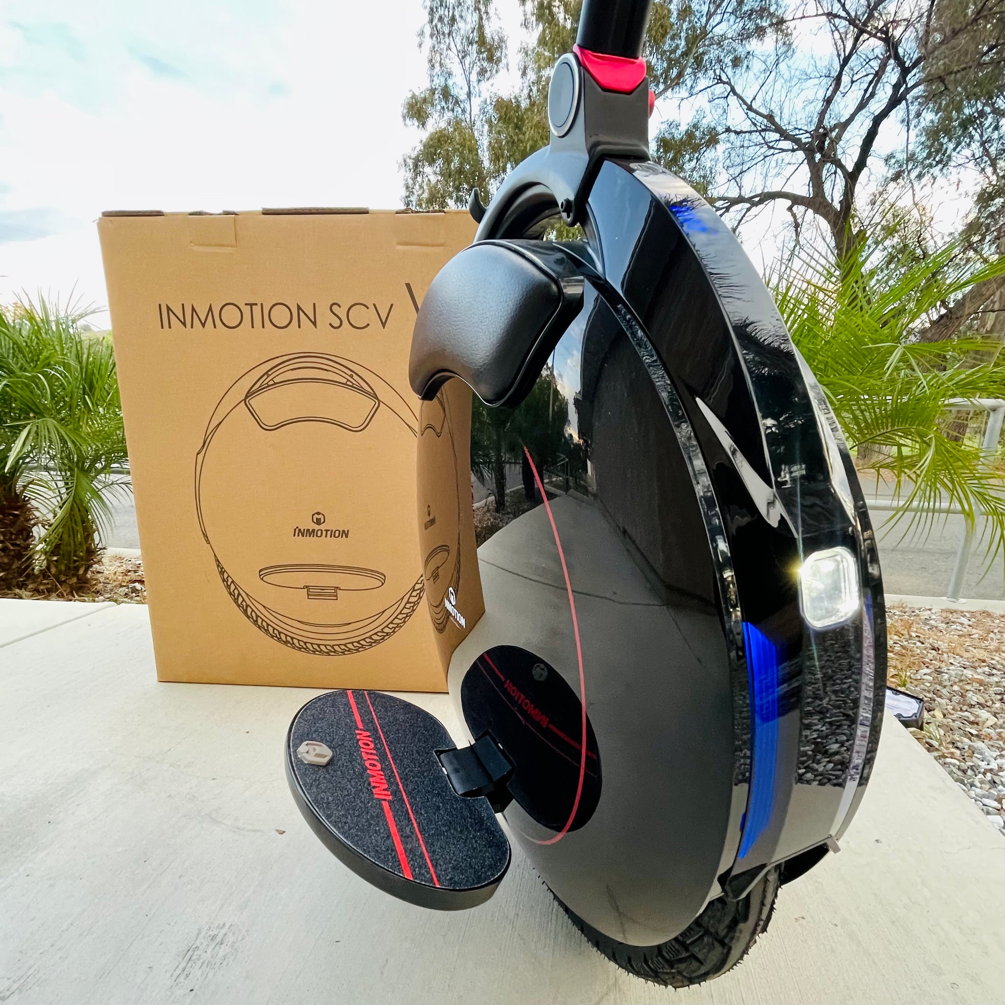 Inmotion V5F Electric Unicycle – skyten