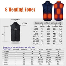 Load image into Gallery viewer, 2020 Heated Vest USB Winter Thermal Jacket
