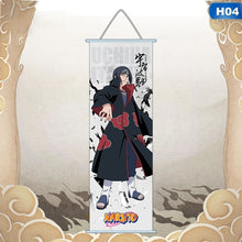 Load image into Gallery viewer, Naruto Scroll Painting Kakashi Itachi Uchiha Decor Wall Pictures 70*30cm
